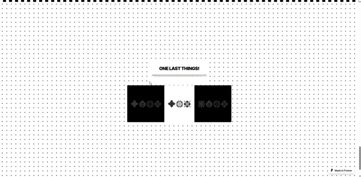 Bounshy - One Last Thing - New Next.js Hero