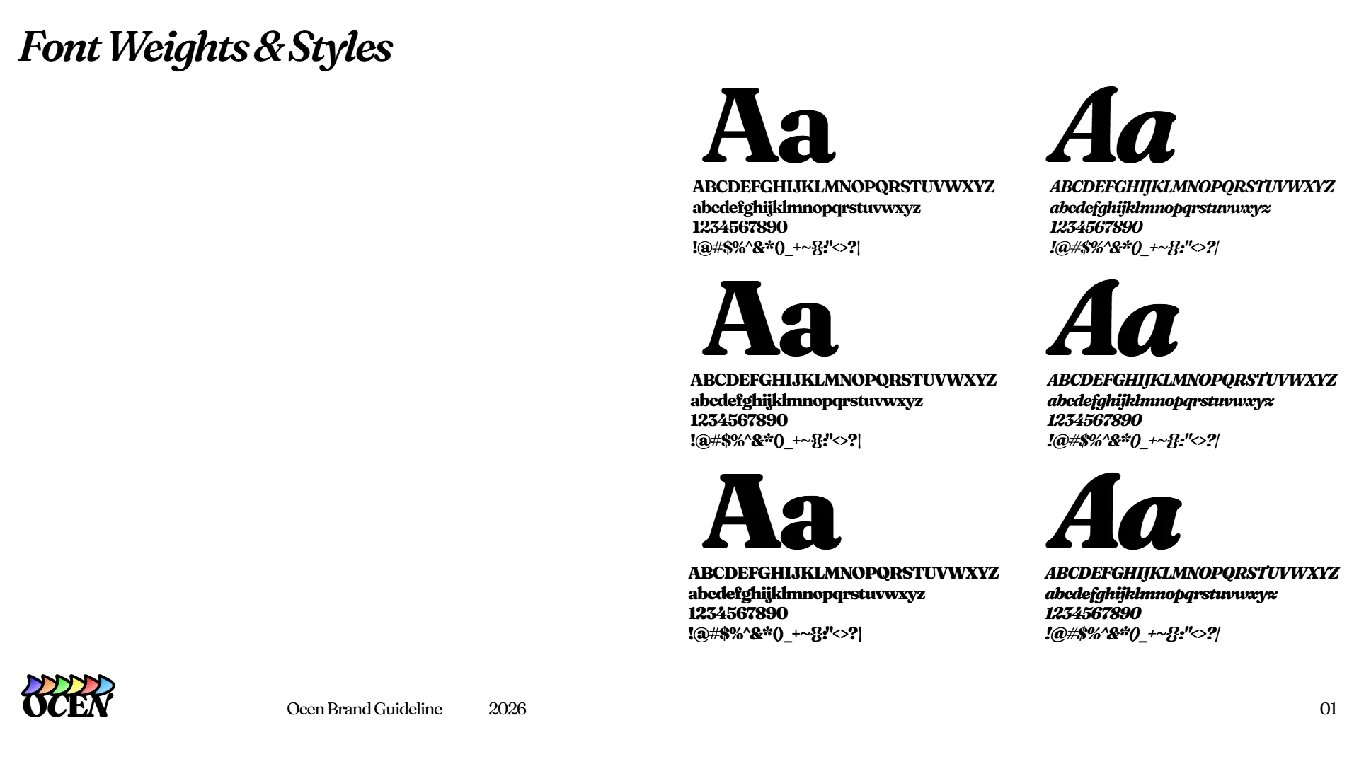 OCEN Brand Guideline Sheet 27